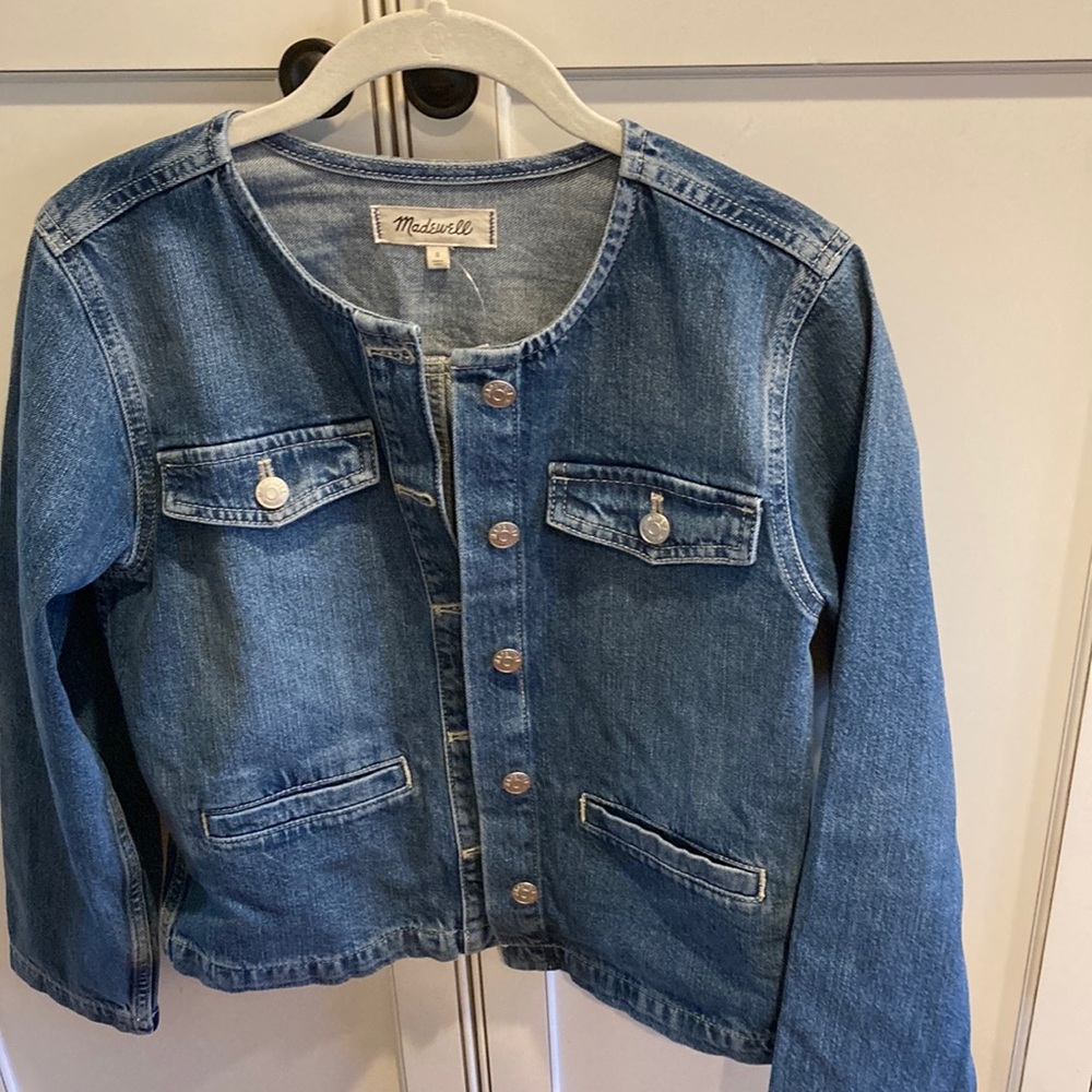 Madewell denim lady jacket